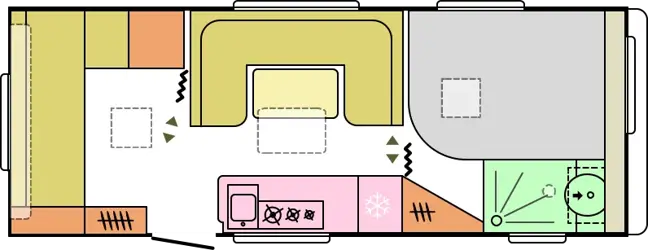 Adora · 613 PK yerleşim planı